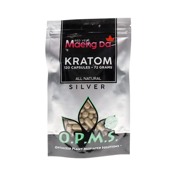Red Vein Maeng Da OPMS Silver Capsules