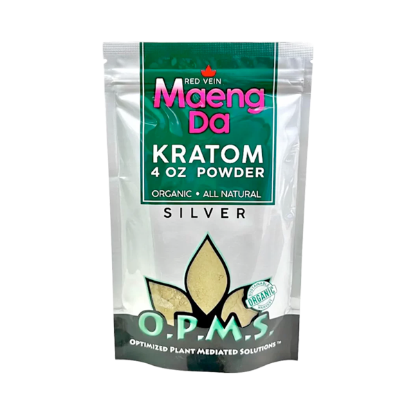 Red Vein Maeng Da OPMS Silver Powder