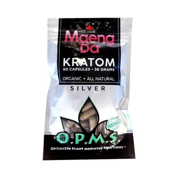 Red Vein Maeng Da OPMS Silver Capsules