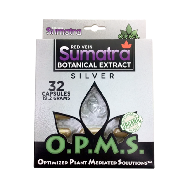 Red Vein Sumatra OPMS Silver Blister Caps