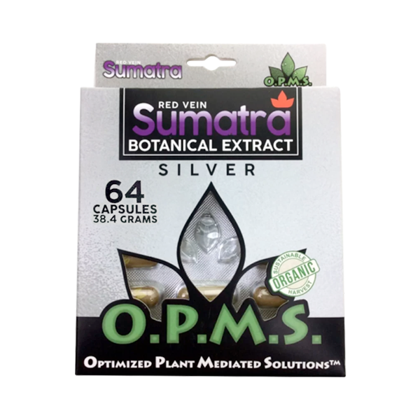 Red Vein Sumatra OPMS Silver Blister Caps