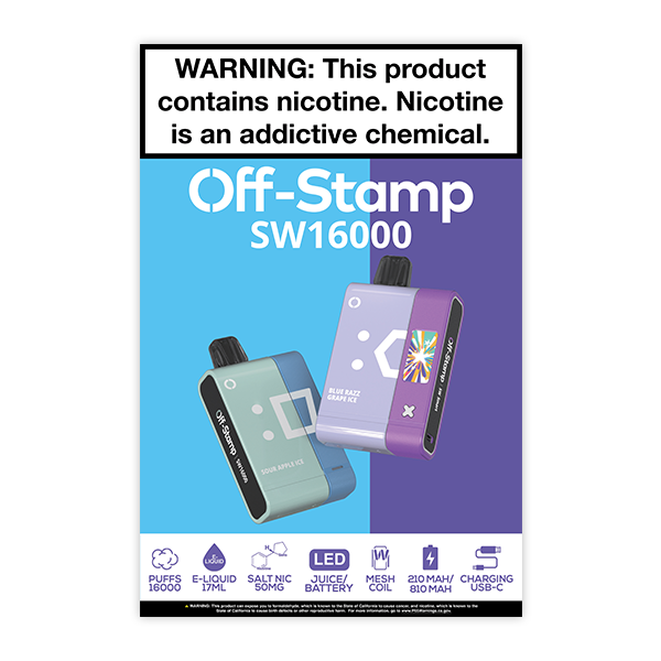 SW16000 OFF STAMP Poster