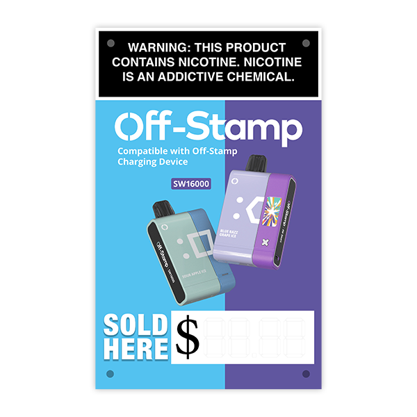 Off Stamp SW16000 Vinyl Banner