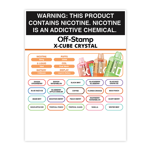 OFF STAMP X-Cube CRYSTAL Lamination