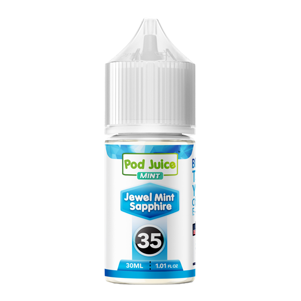 Jewel Mint Sapphire Nixodine 30ml POD JUICE 35 for Wholesale