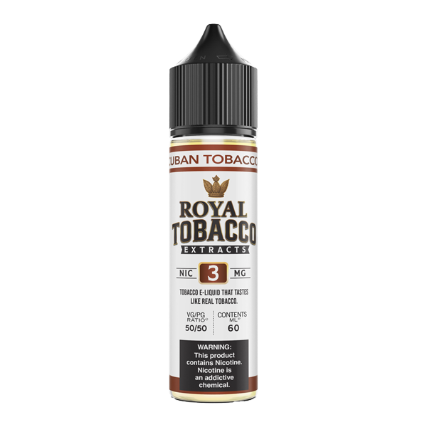 Cuban Tobacco Royal Tobacco Extracts by Pod Juice (60ml) Cuban Tobacco Royal Tobacco Extracts by Pod Juice (60ml)