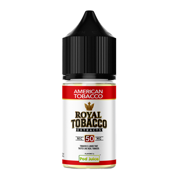 American Tobacco ROYAL TOBACCO EXTRACTS X POD JUICE 30ml for Wholesale