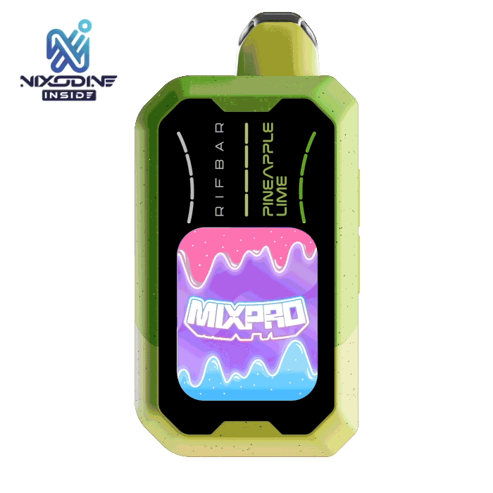 Pineapple Lime Rifbar MixPro (Sour/Ice) Nixodine for Wholesale