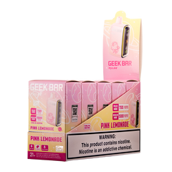 Pink Lemonade Geek Bar Pulse Wholesale Vapes 5-Pack