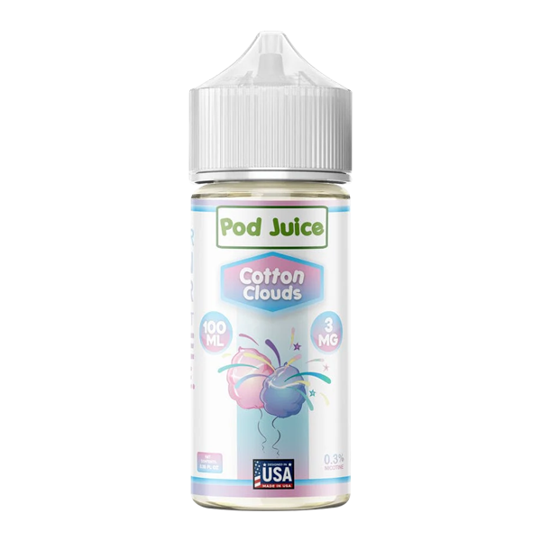 Cotton Clouds Pod Juice 100ml Cotton Clouds Pod Juice 100ml