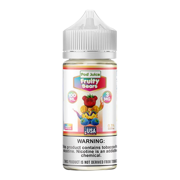 Fruity Bears POD JUICE 100ml for Wholesale