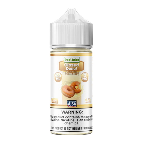 Glazed Donut POD JUICE 100ml for Wholesale