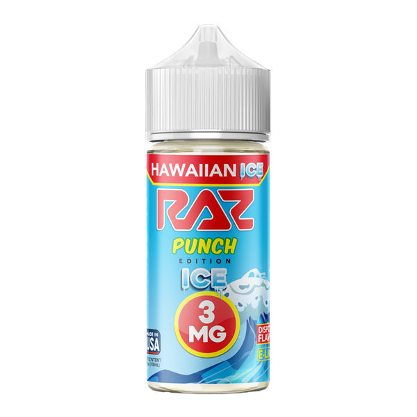 Hawaiian Ice RAZ X POD JUICE 100ml PUNCH EDITION for Wholesale