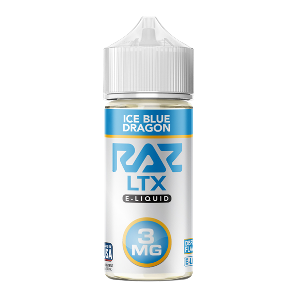 Iced Blue Dragon RAZ X POD JUICE 100ml for Wholesale
