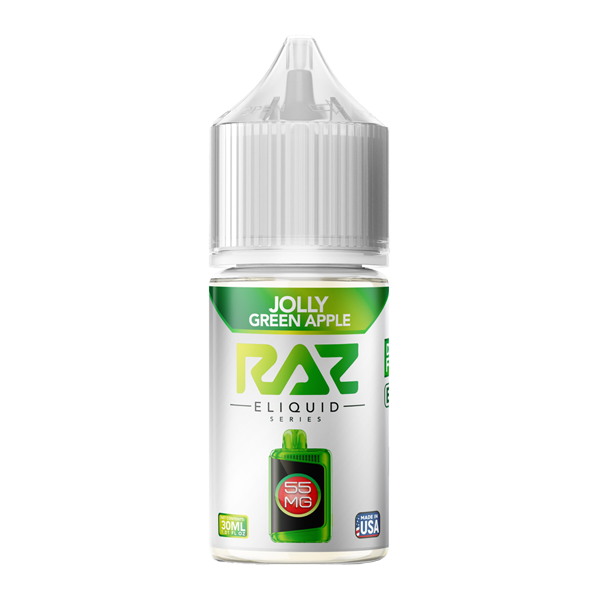 Jolly Green Apple RAZ X Pod Juice for Wholesale