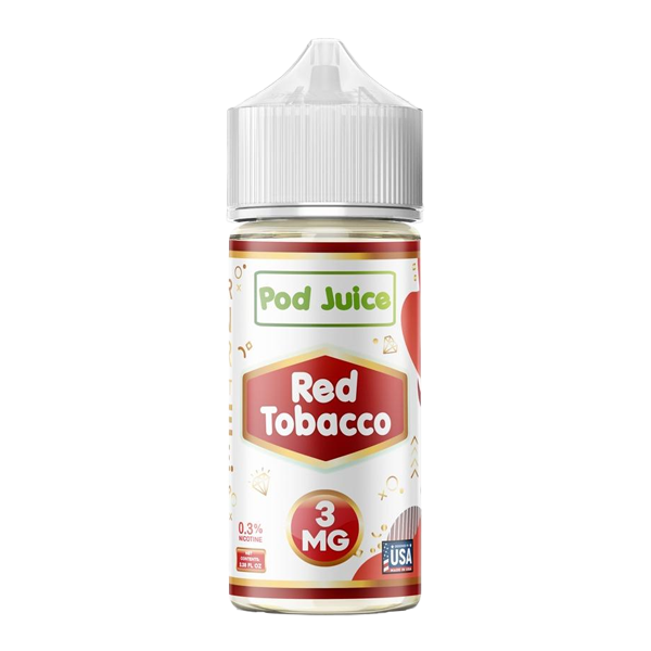 Red Tobacco Pod Juice 100ml for Wholesale