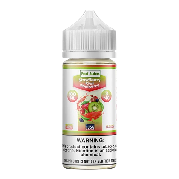 Strawberry Kiwi Pomberry POD JUICE 100ml for Wholesale