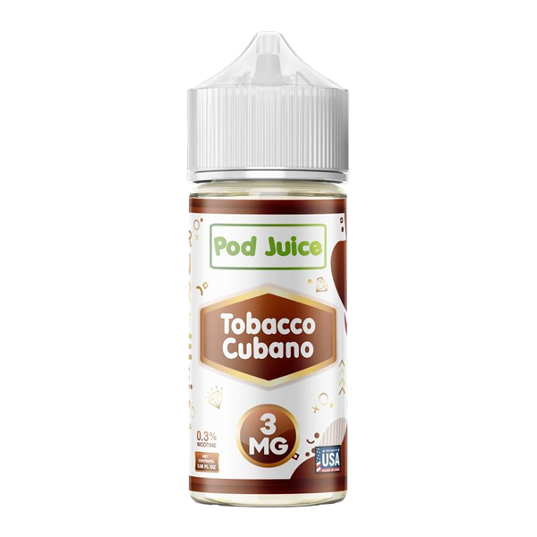 Tobacco Cubano Pod Juice 100ml for Wholesale