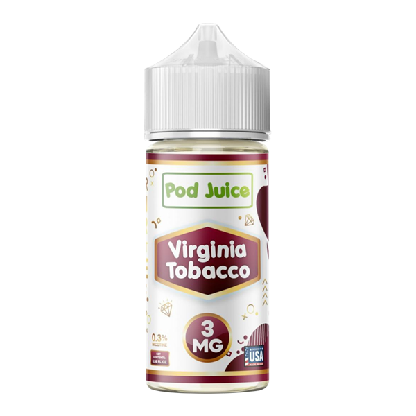 Virginia Tobacco POD JUICE 100ml for Wholesale