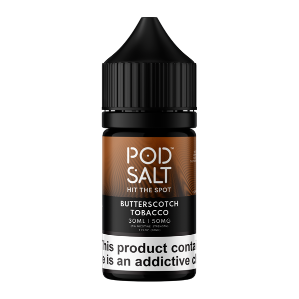 Butterscotch Tobacco POD SALT Onyx Salts 30ml Butterscotch Tobacco POD SALT Onyx Salts 30ml