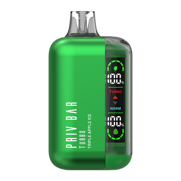 Triple Apple Ice Priv Bar Turbo Wholesale Vapes Triple Apple Ice Priv Bar Turbo Wholesale Vapes