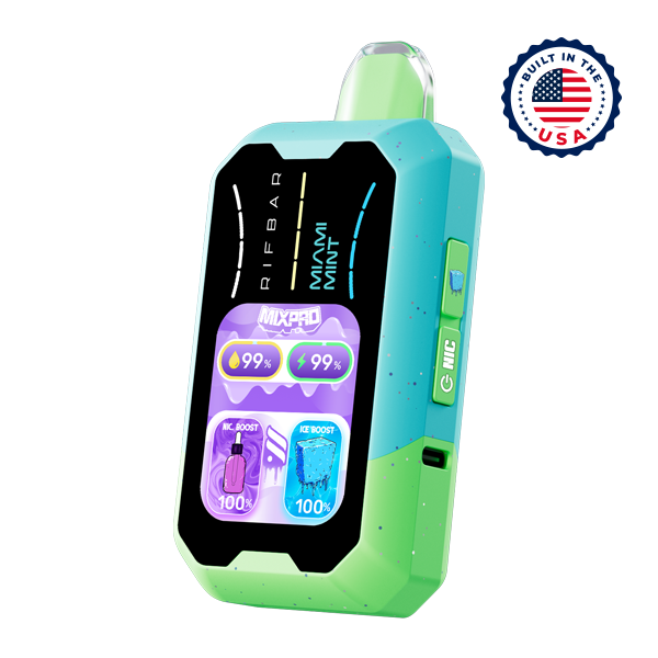 vape miami mint Miami Mint RIFBAR MIXPRO USA (ICE)