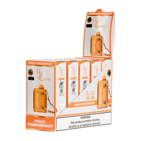 Peach Passionfruit RYL Classic by RAZ 5-Pack for Wholesale