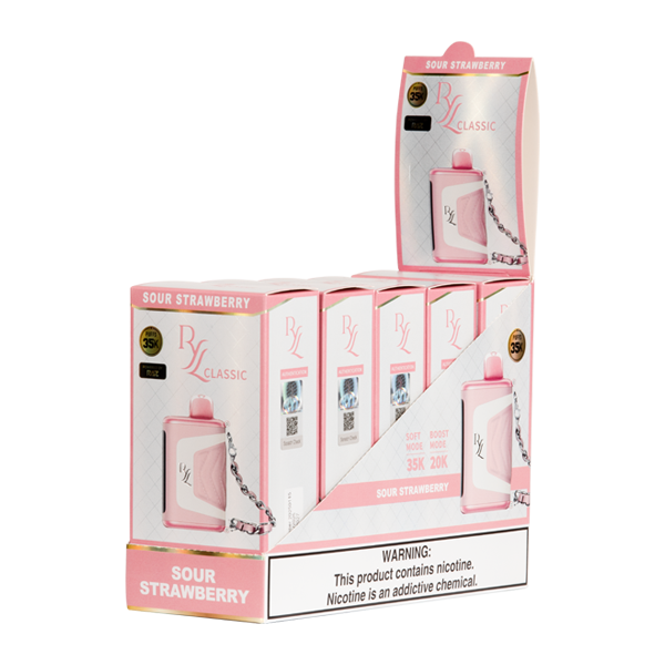 Sour Strawberry RYL Classic by RAZ 5-Pack for Wholesale