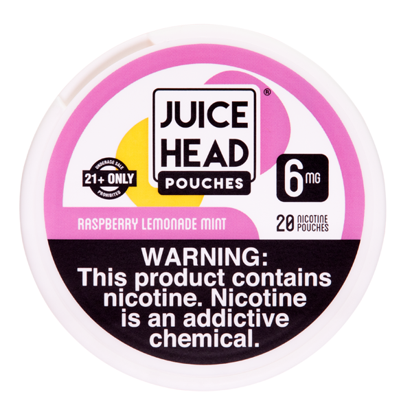 Raspberry Lemonade Mint Juice Head Nicotine Pouch 6mg for Wholesale