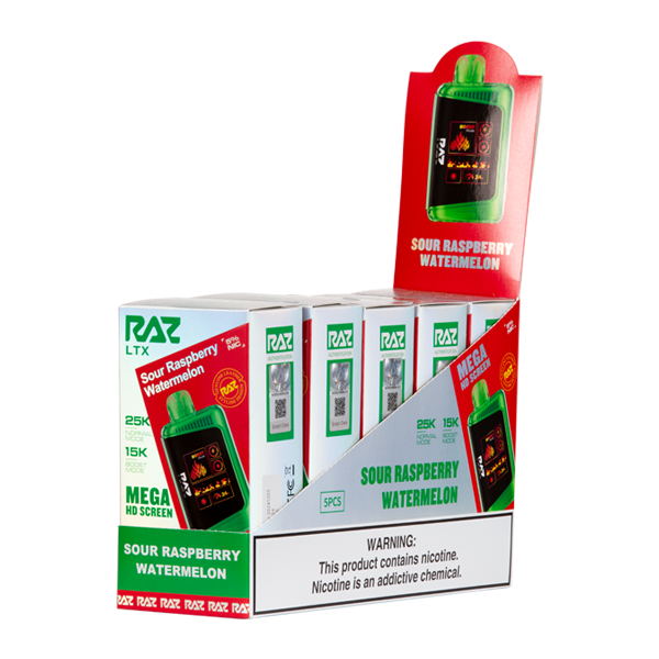 Sour Raspberry Watermelon RAZ LTX 25000