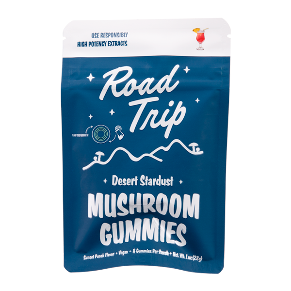 Sunset Punch ROAD TRIP Mushroom Gummies 8ct For Wholesale