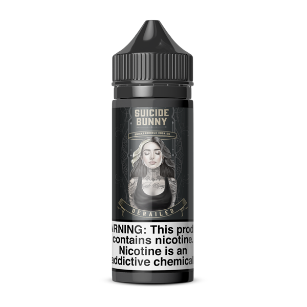 Derailed Suicide Bunny Free Base E-Juice Bottle for Wholesale