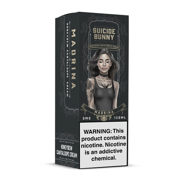 Madrina Suicide Bunny Free Base E-Juice Box for Wholesale