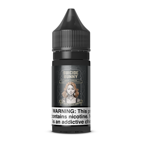 Mother's Milk & Cookies Suicide Bunny Salt E-Juice Bottle for Wholesale
