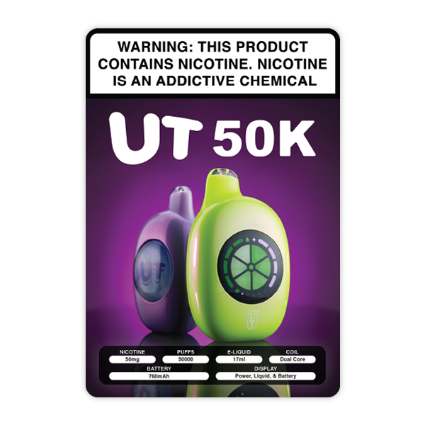 UT 50K Window Sticker