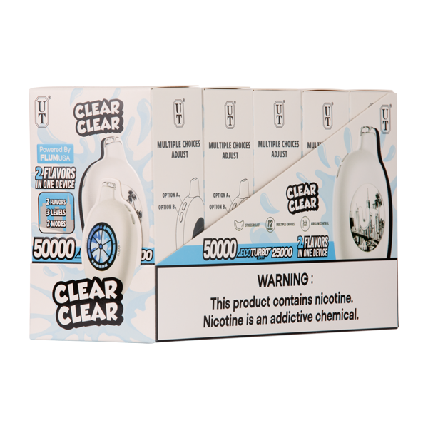 Clear/Clear UT 50K vapes for wholesale