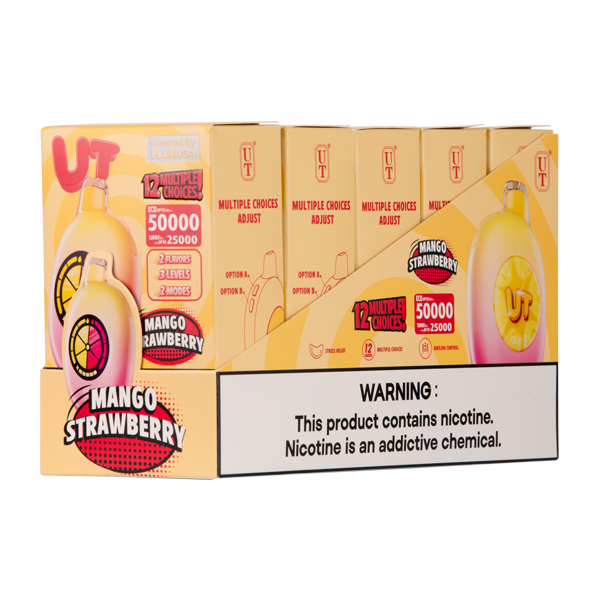 Mango/Strawberry UT 50K vapes for wholesale