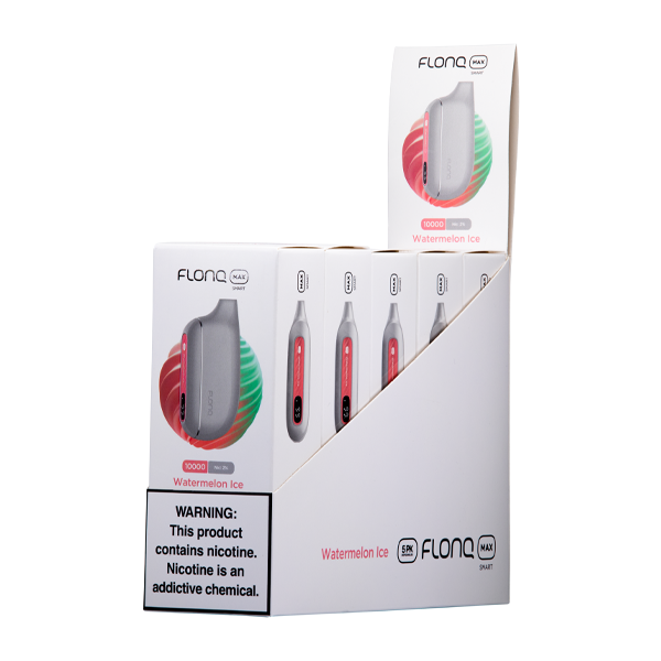 Flonq Max Smart 5 Pack Watermelon Ice - 20mg for Wholesale