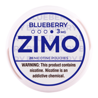 Zimo Blueberry 3MG White Label Single Can for Wholesale