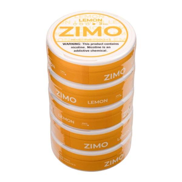 Roll of Lemon ZIMO Pouches 3MG for Wholesale