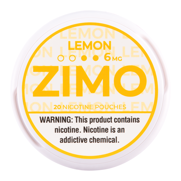 Lemon ZIMO Nicotine Pouches 6MG for Wholesale
