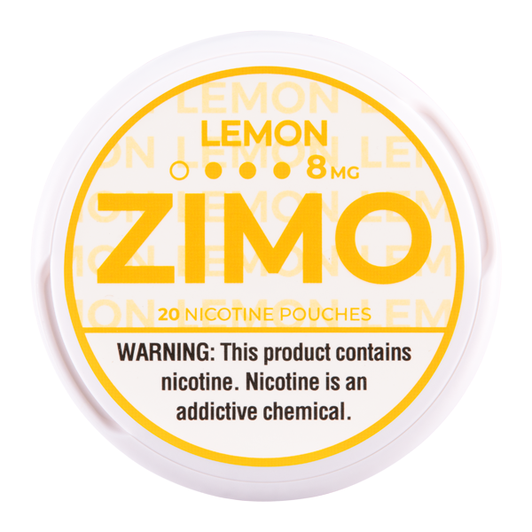 Zimo Pouches - Lemon 8MG for Wholesale