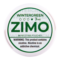 Wintergreen Zimo Nicotine Pouches 3mg for Wholesale