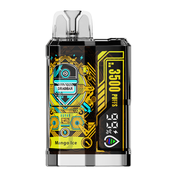 Mango Ice Dragbar B3500 Vapes Wholesale Mango Ice Dragbar B3500 Vapes Wholesale