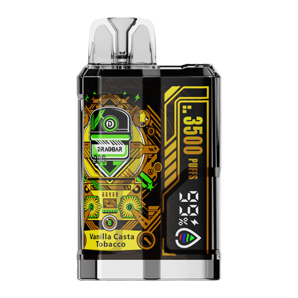 Vanilla Casta Tobacco Dragbar B3500 Vapes Wholesale