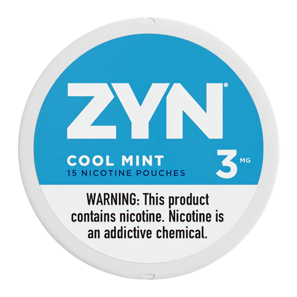 Cool Mint ZYN Pouches 3MG for Wholesale