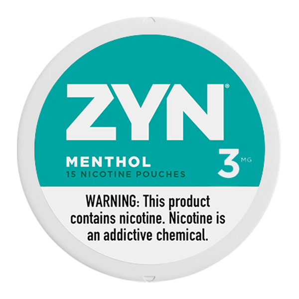 3mg Menthol ZYN Pouches for Wholesale