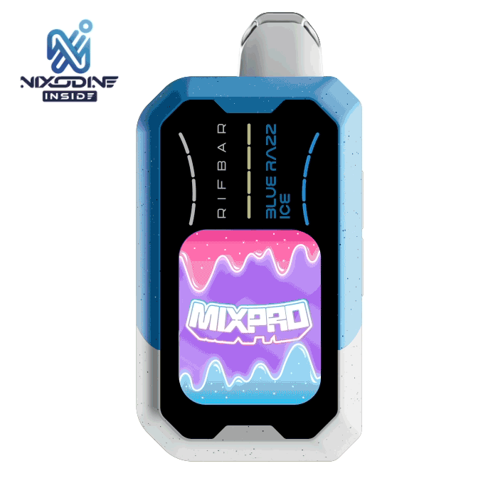 Blue Razz Ice Rifbar MixPro (Ice) Nixodine