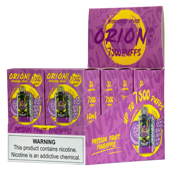 Passion Fruit Pineapple Orion Bar Vape Wholesale 10-Pack