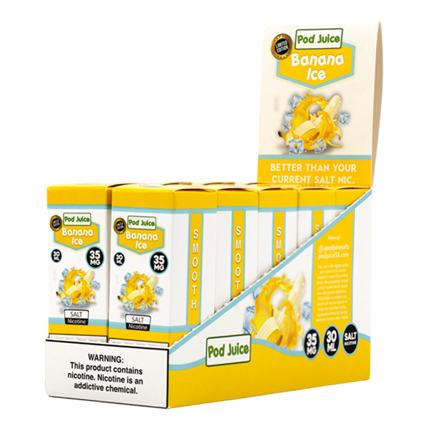Banana Ice Pod Juice 10-Pack Wholesale